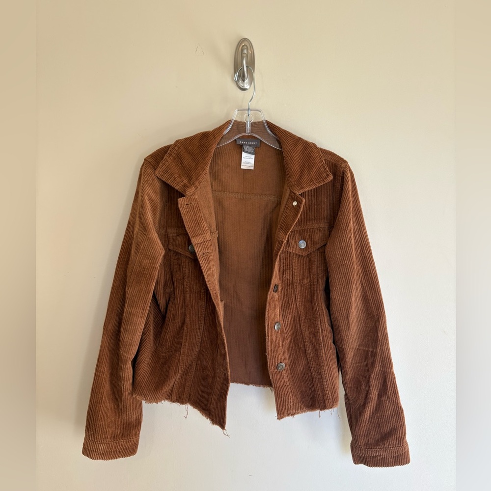 Sans Souci Corduroy Cropped Jacket